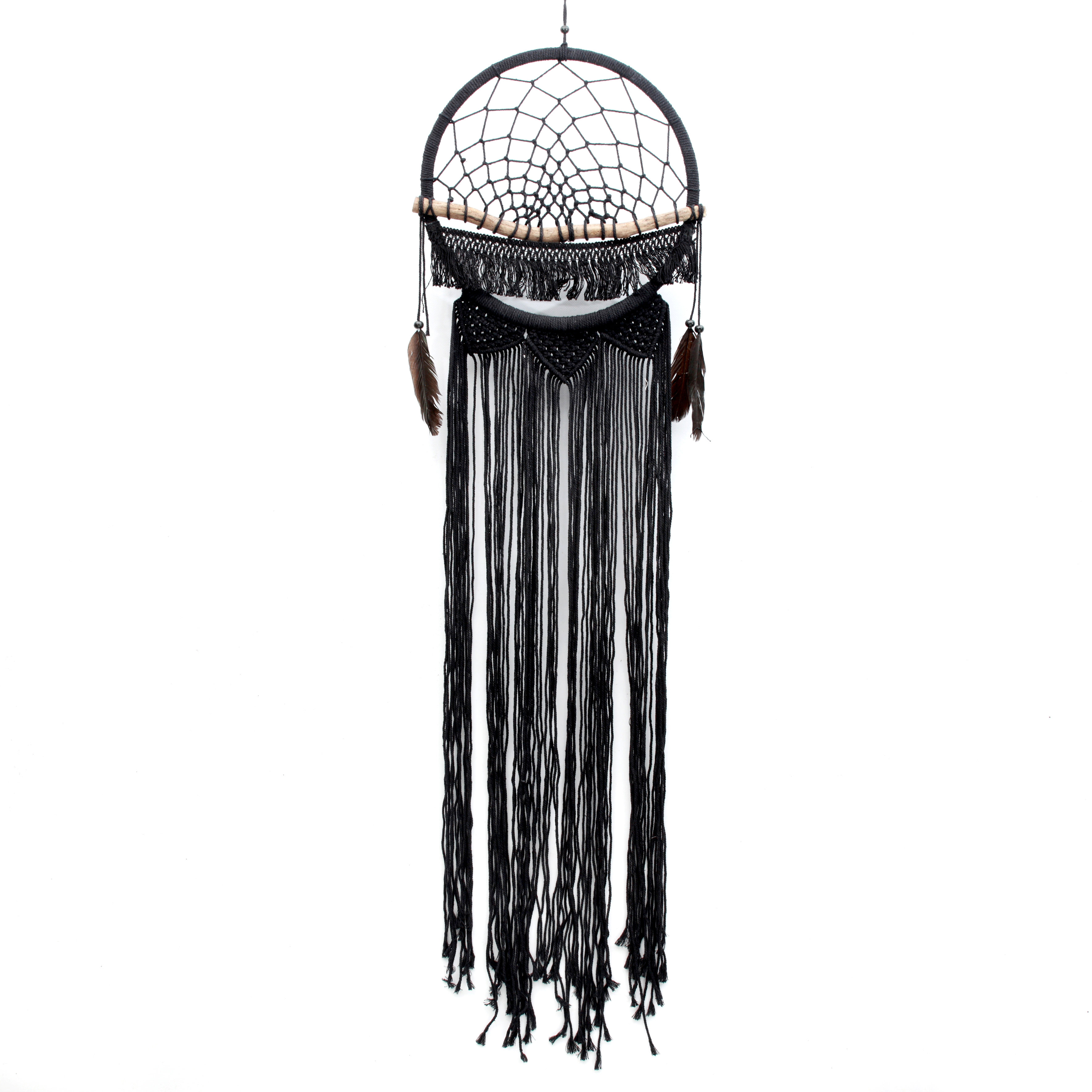 Bazar Bizar | De Macramé Hout Dromer - Zwart image 2