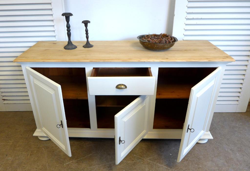 Prachtige Wit Landelijk Dressoir image 5