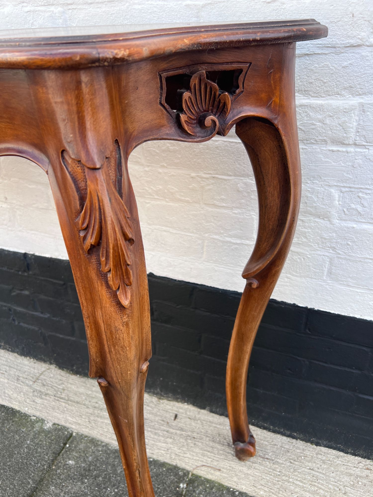 Mooie Grote Geschulpte Sidetable, Opengewerkt, 110 Cm Breed image 5