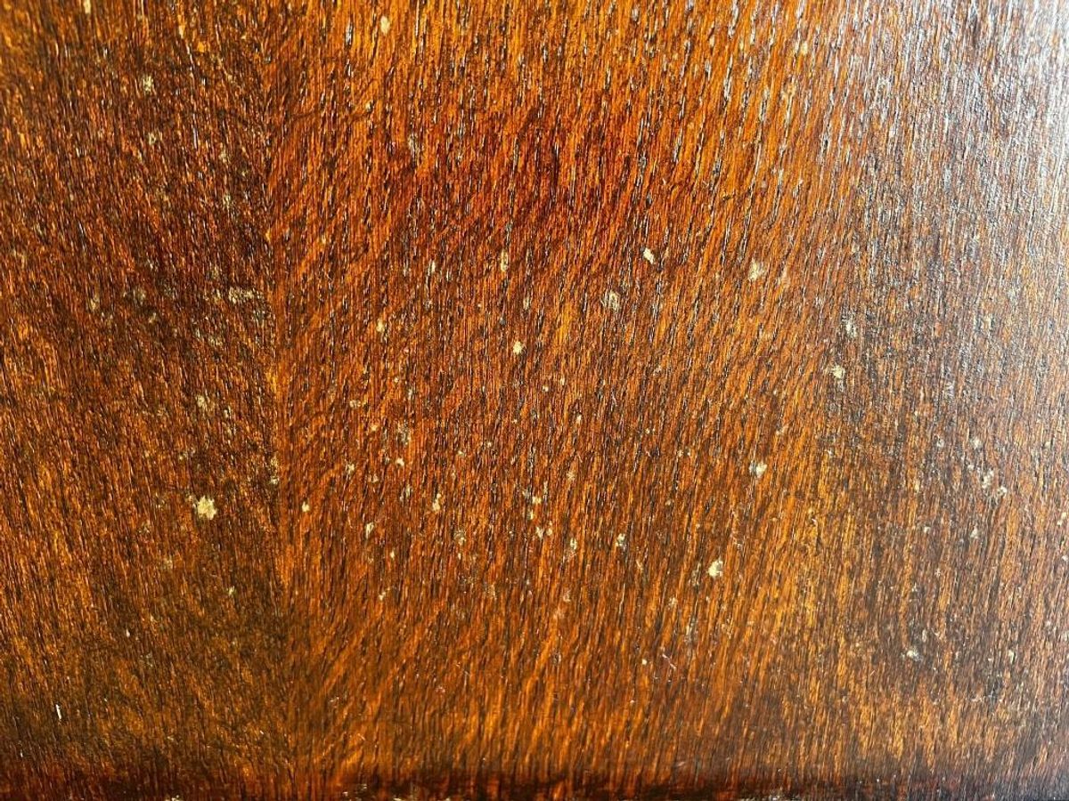 Vintage Dressoir / Retro Lange Extra Diepe Kast Donker Hout image 13