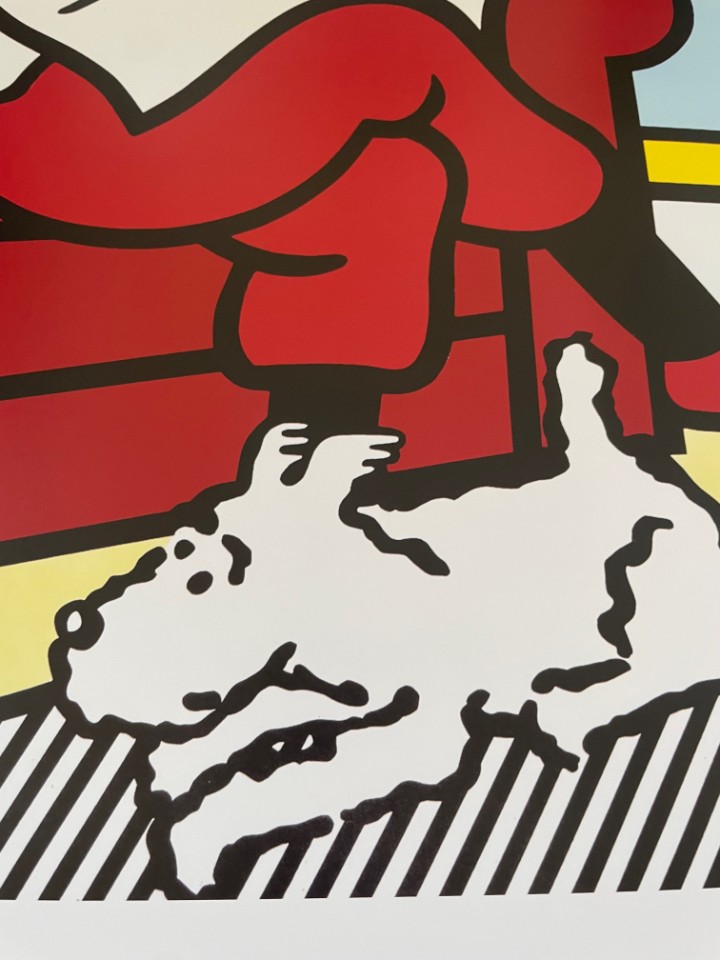 Roy Lichtenstein (1923-1997), Tintin Reading, 1993, image 4