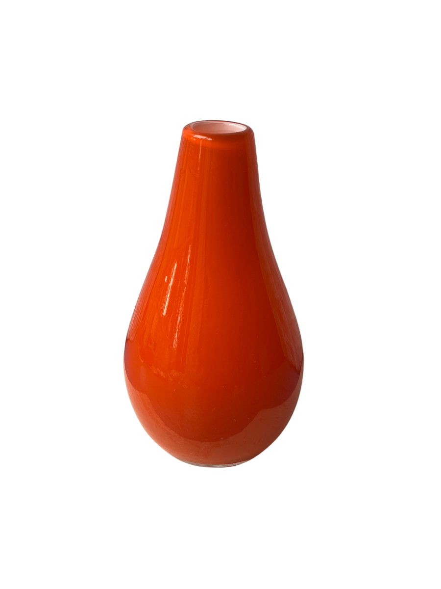 Italian Design - Mid-century Vaasje Empoli Oranje image 5