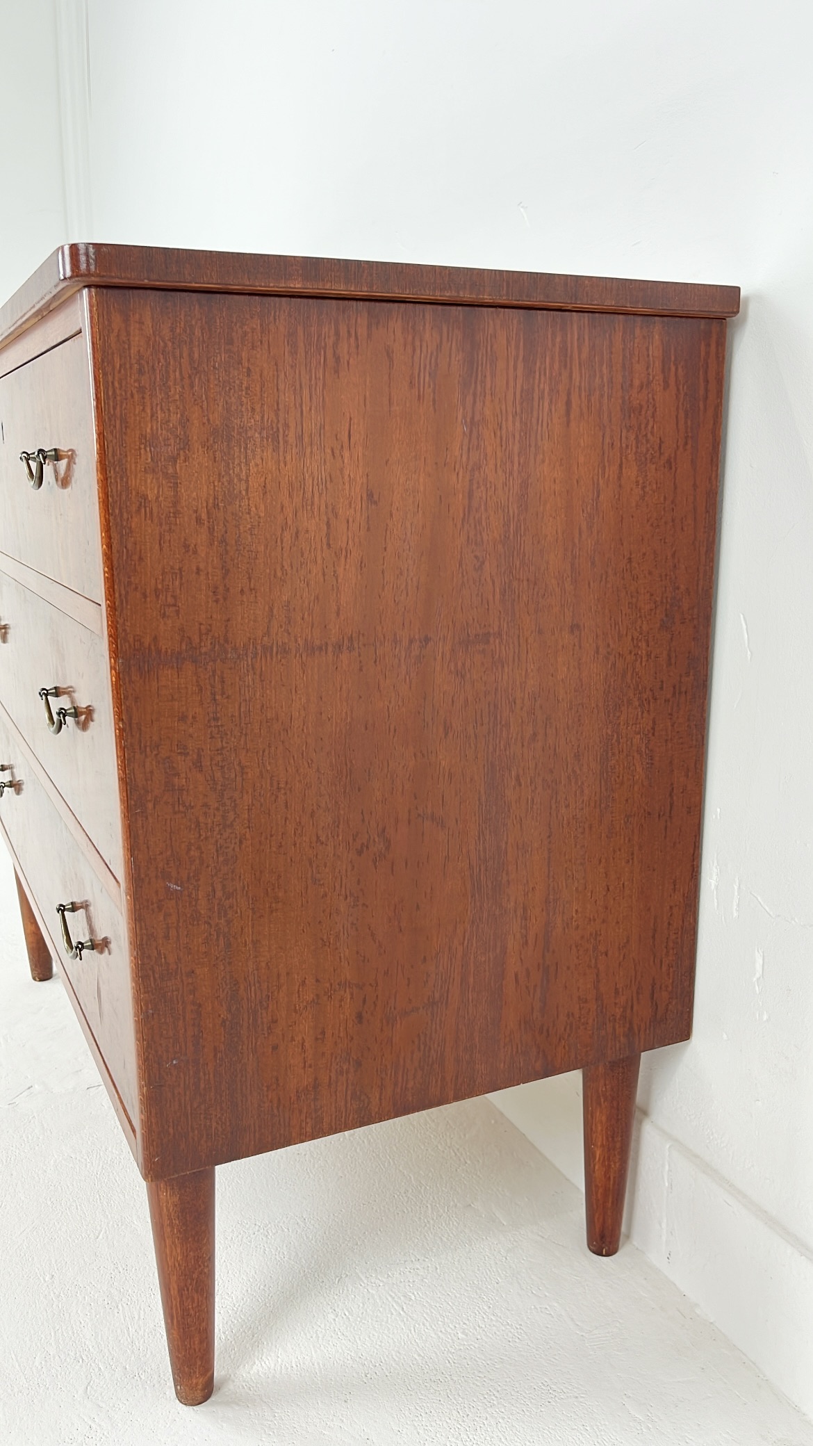 Scandinavisch Vintage Teak Fineren Ladekast Killafors image 5