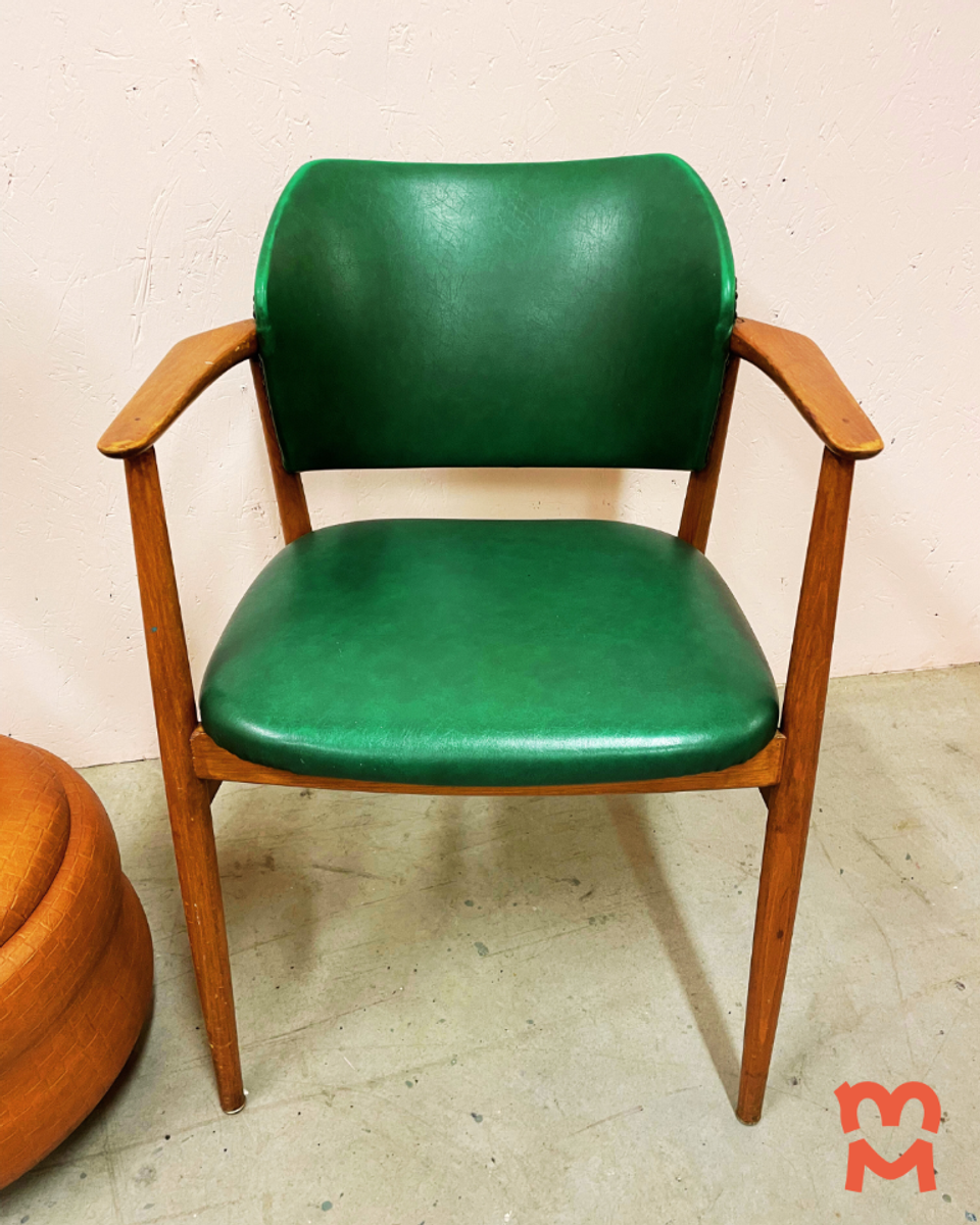 Mooie Groene Jaren 50 Stoel Van Spahn Stadlohn image 2