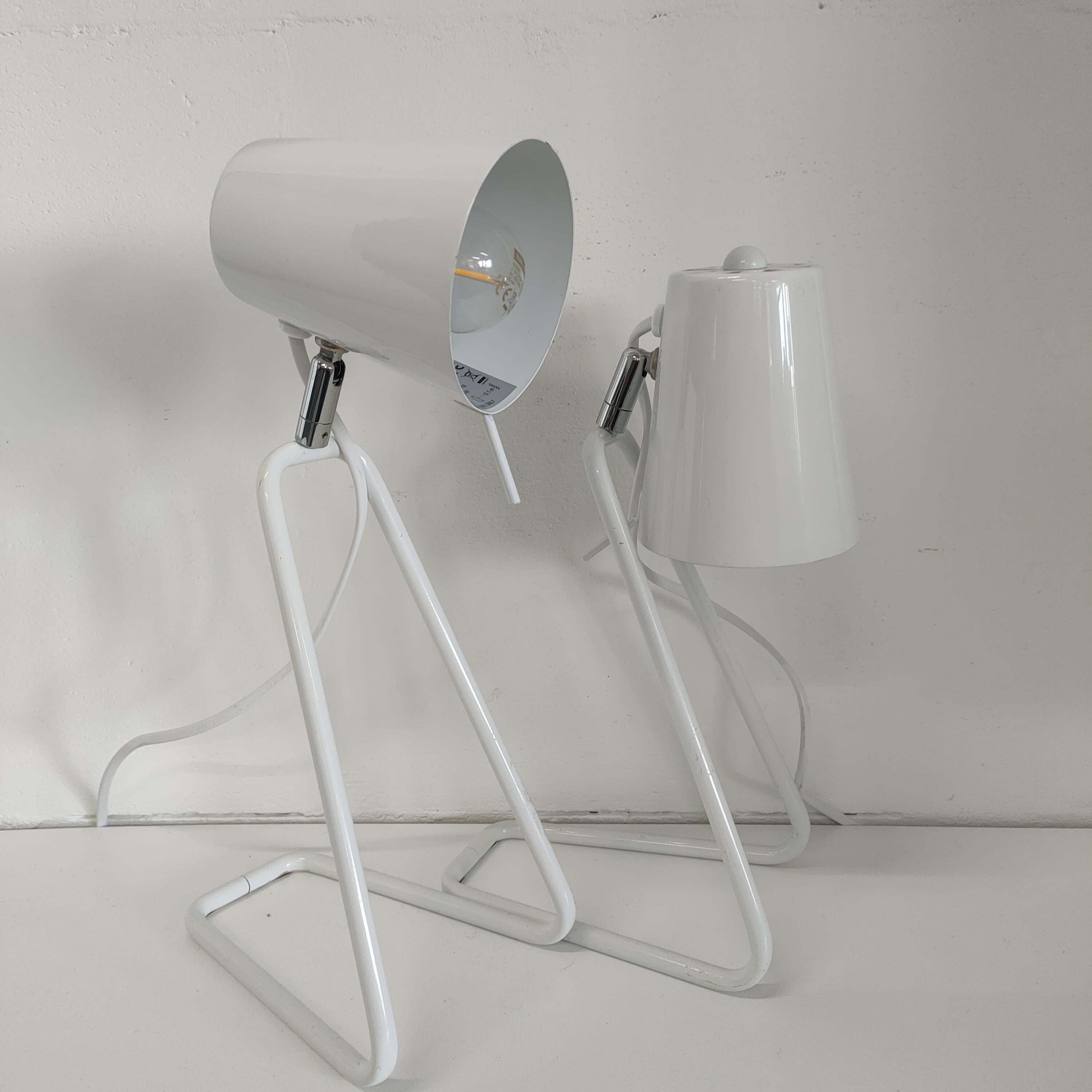 Set Verstelbare Tafel- Bureau Of Nachtkast "z" Lamp Van Leitmotiv image 12