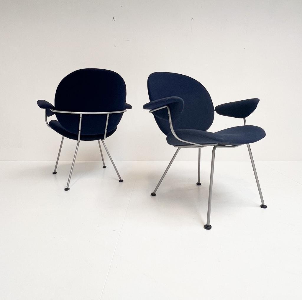Donkerblauwe Kembo Fauteuil Van W.h. Gispen, Na 2000 image 2