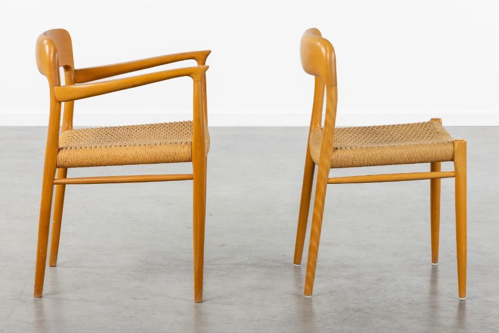 Set Van 8 Stoelen Niels Moller Voor Mollers Mobelfabrik image 9