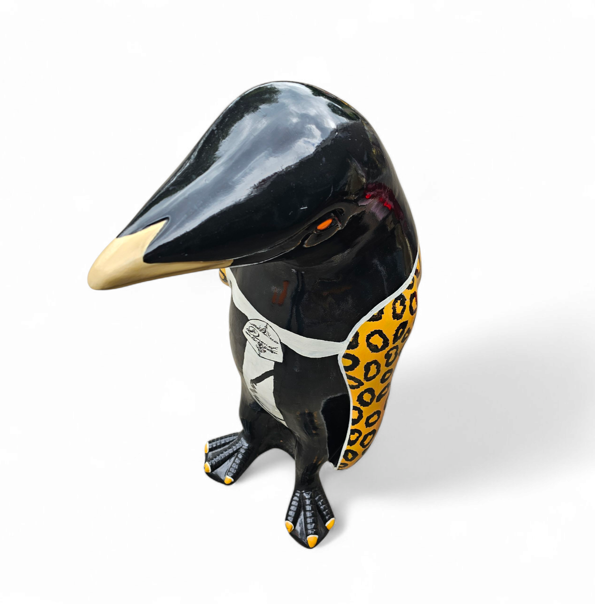 Large Resin Penguin By Michael Peetermans / Belgium 2014 / Signed By Artist / Unique Piece image 6