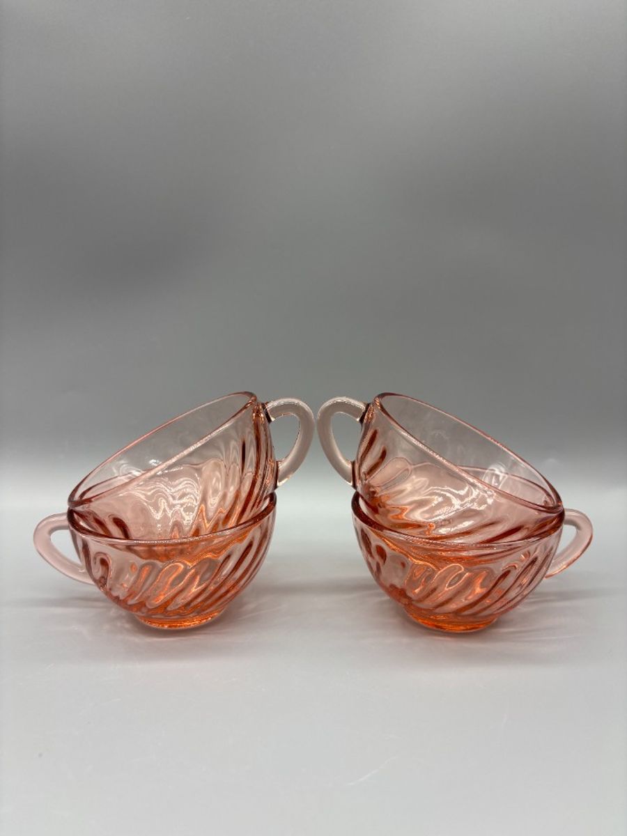 Set Arcoroc Rosaline Kopjes Swirl 4 Stuks image 6