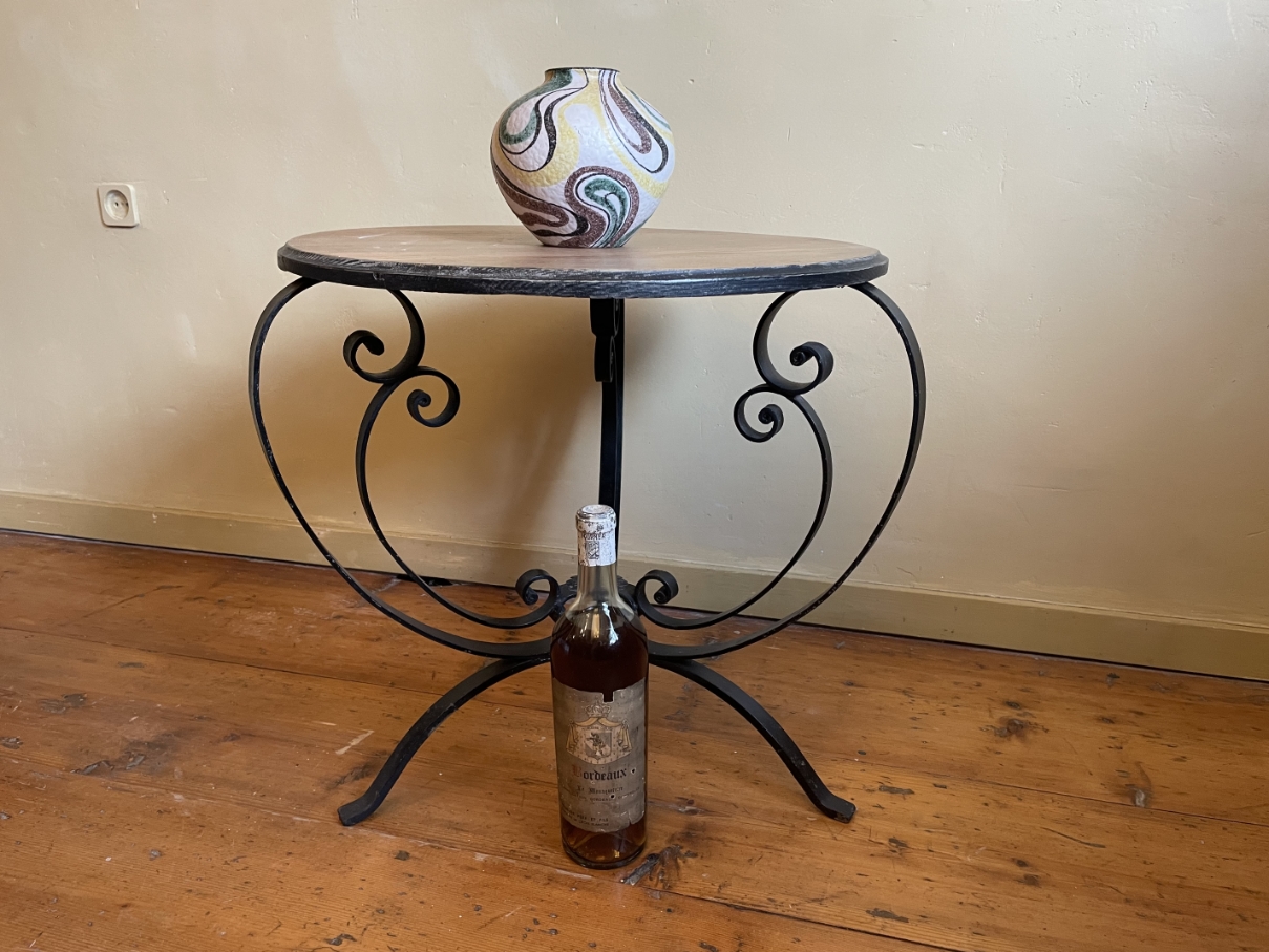 Vintage Tafeltje Salontafeltje Bijzettafel Frans image 2