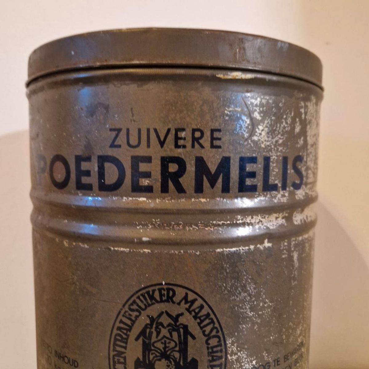 Groot Blik Amsterdam Wester Suiker Raffinaderij Poedermelis image 5
