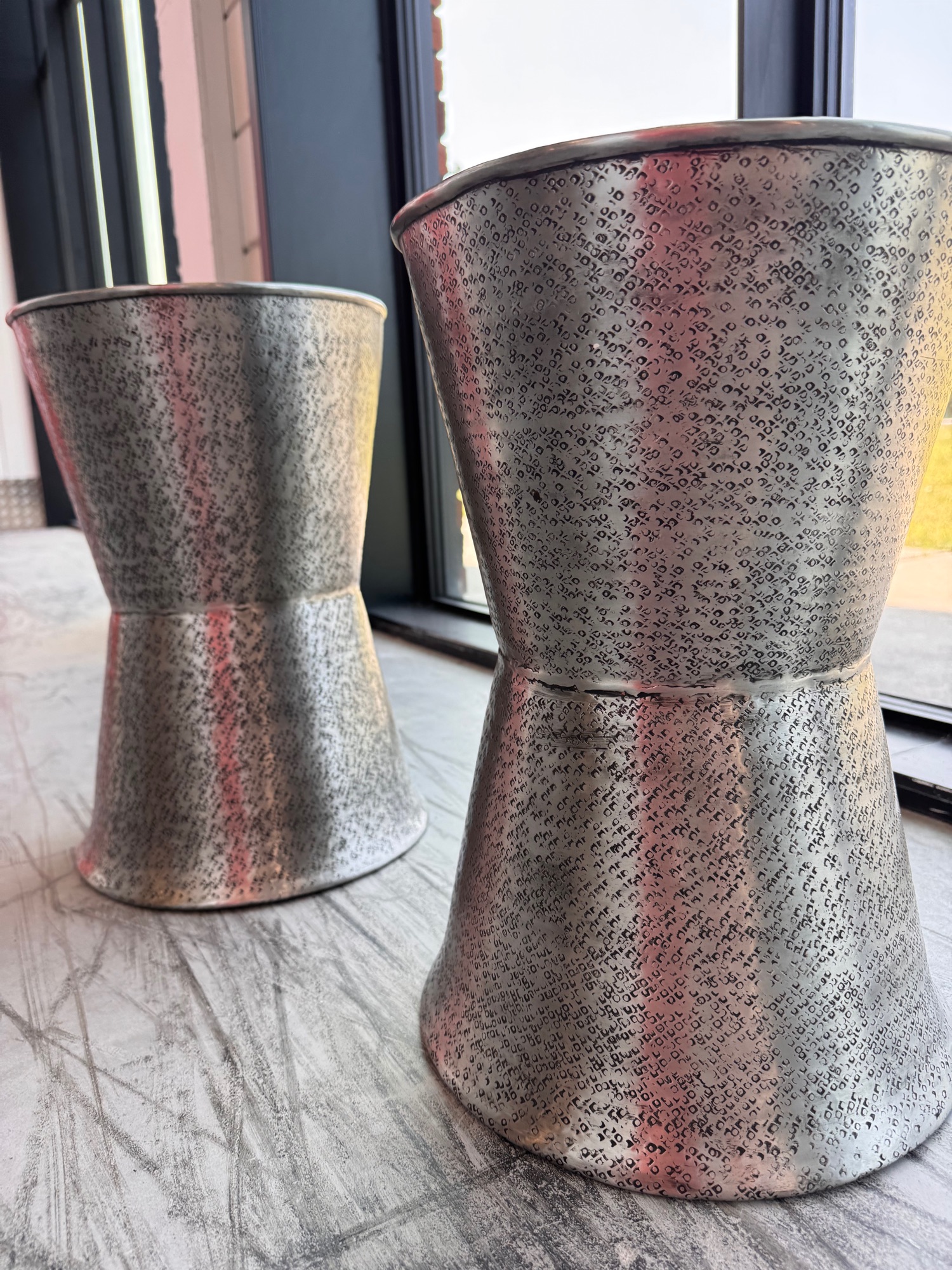 Gehamerde Ijzeren Diabolo Krukken, 2x, Nic Duysen image 8
