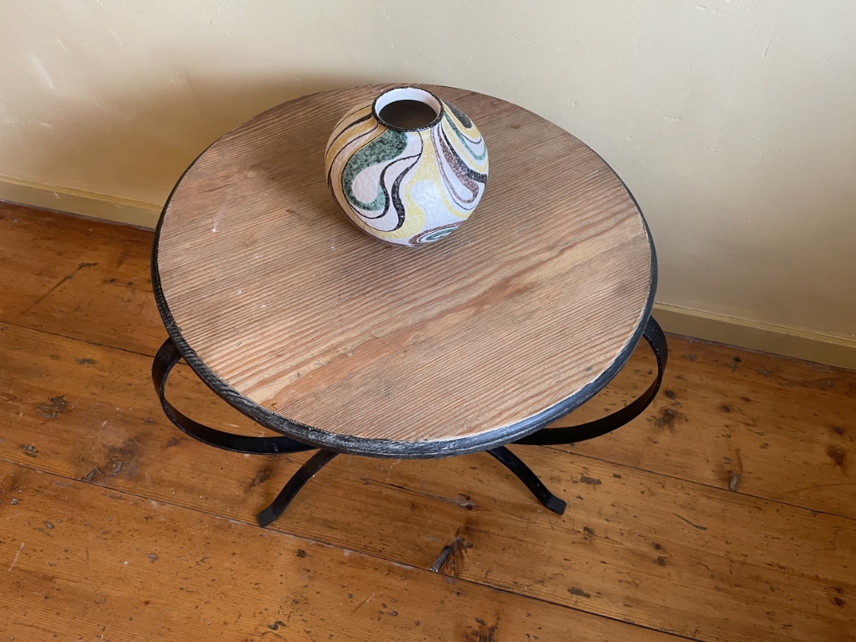 Vintage Tafeltje Salontafeltje Bijzettafel Frans image 11