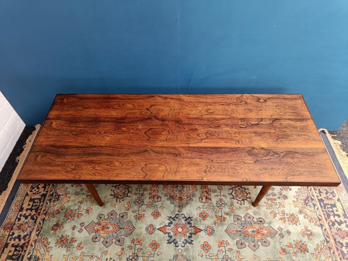 Vintage Palissander Salontafel, Jaren 60 image 9