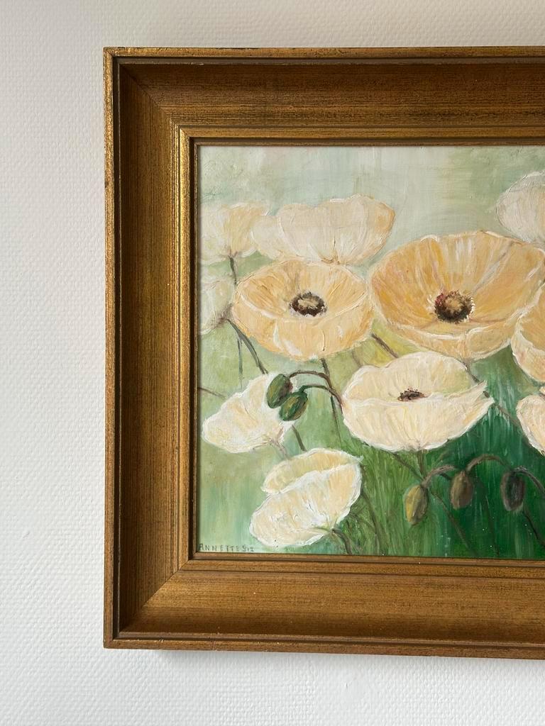 Vintage Schilderij “ Elisabeth Krops, Tender Poppies” image 5
