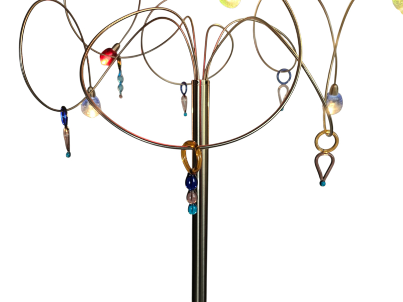 Harco Loor - Strawberry - Murano - 6 Lichts - Dimmer - 1990's image 7