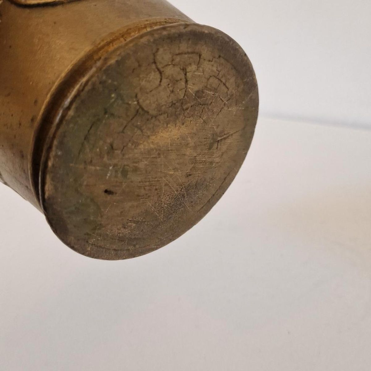 Zware Koperen Bloempot Pot Vijzel Koper image 6