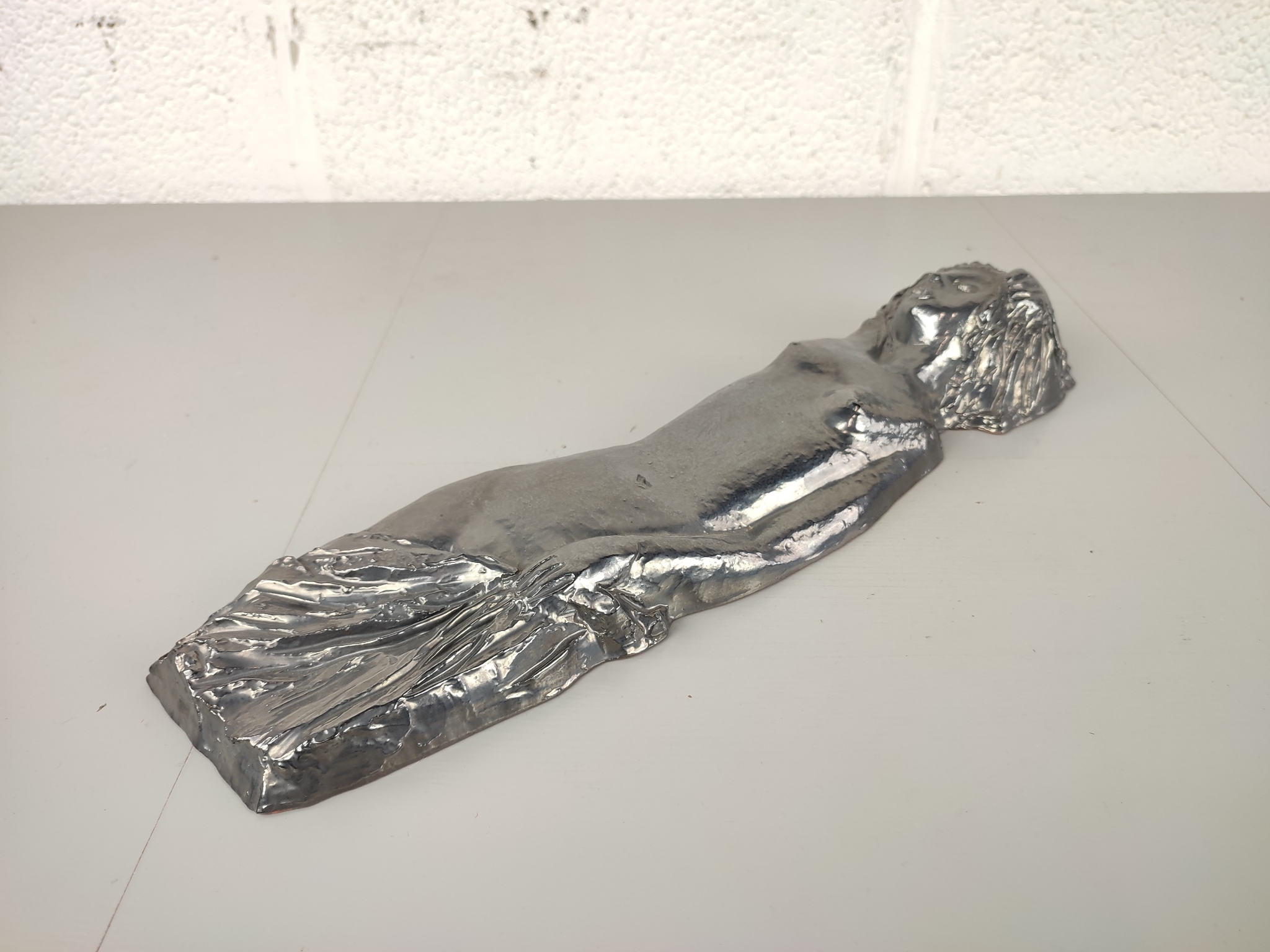 Vintage Keramiek Wanddecoratie Dame image 6