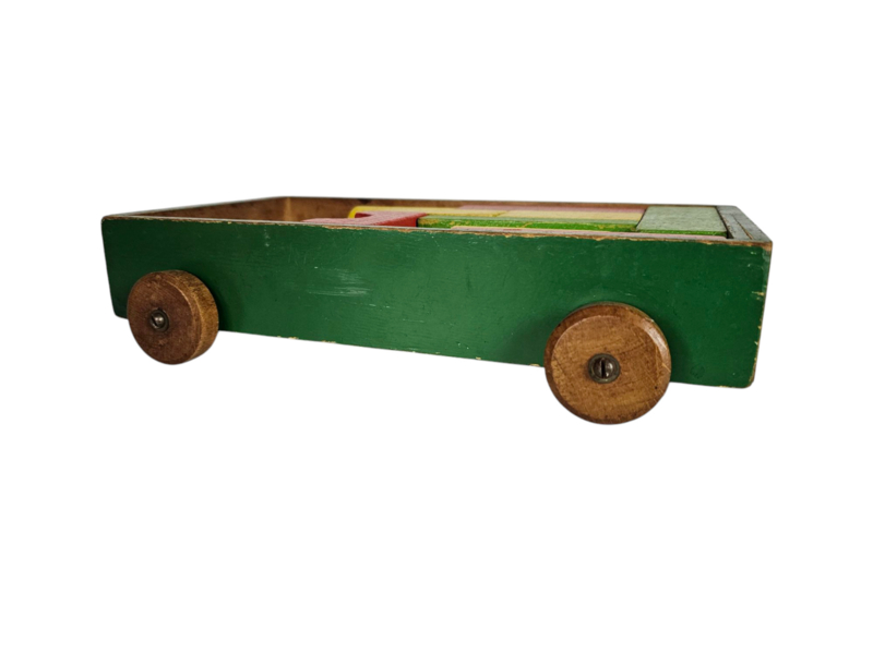 Dutch Design - Blokkenwagen - Ko Verzuu Voor Ado - 1950 image 7