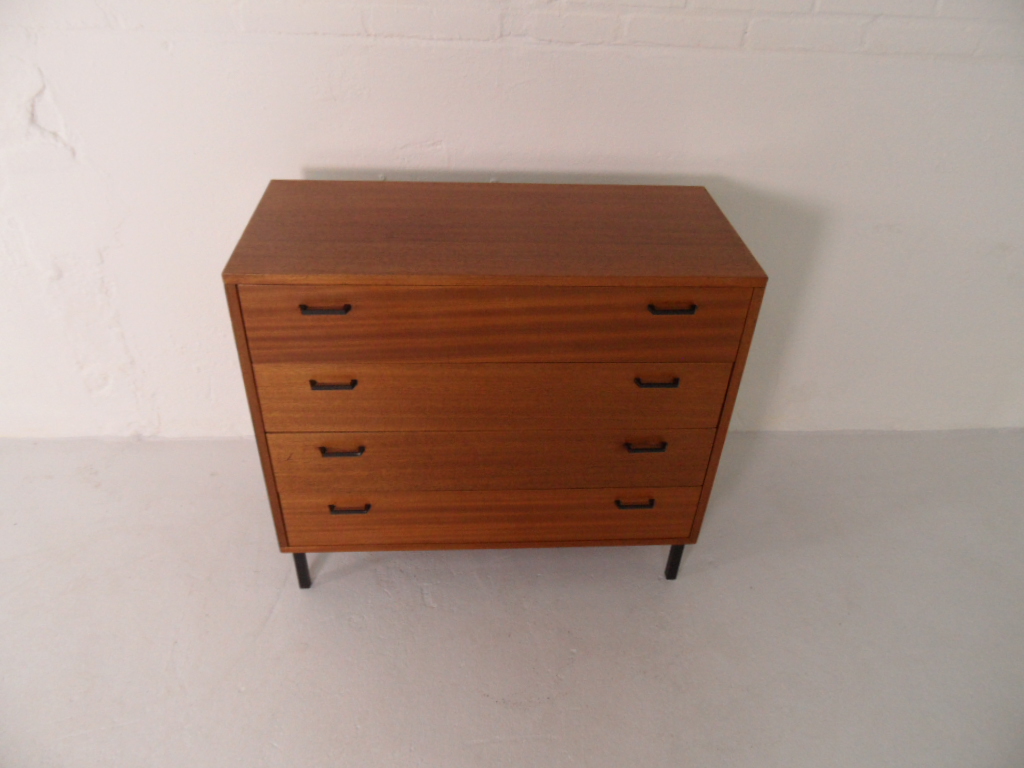 Mid Century Ladekast 1950's image 6