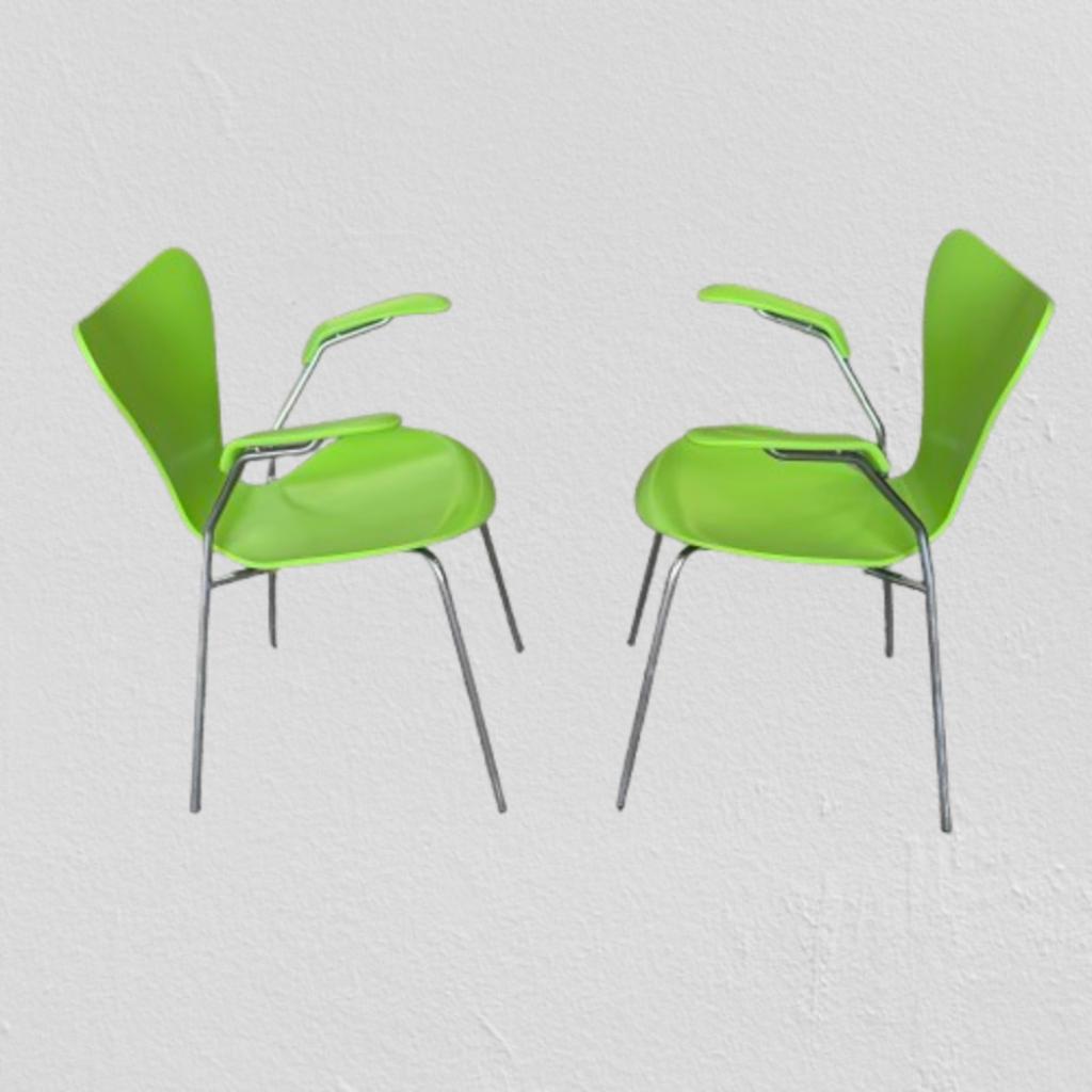 Serie 7 3207 Stoelen Van Arne Jacobsen Voor Fritz Hansen image 15