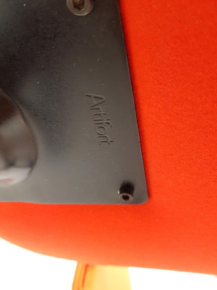 Artifort Bureaustoelen Oranje Setprijs Ploegstof image 19