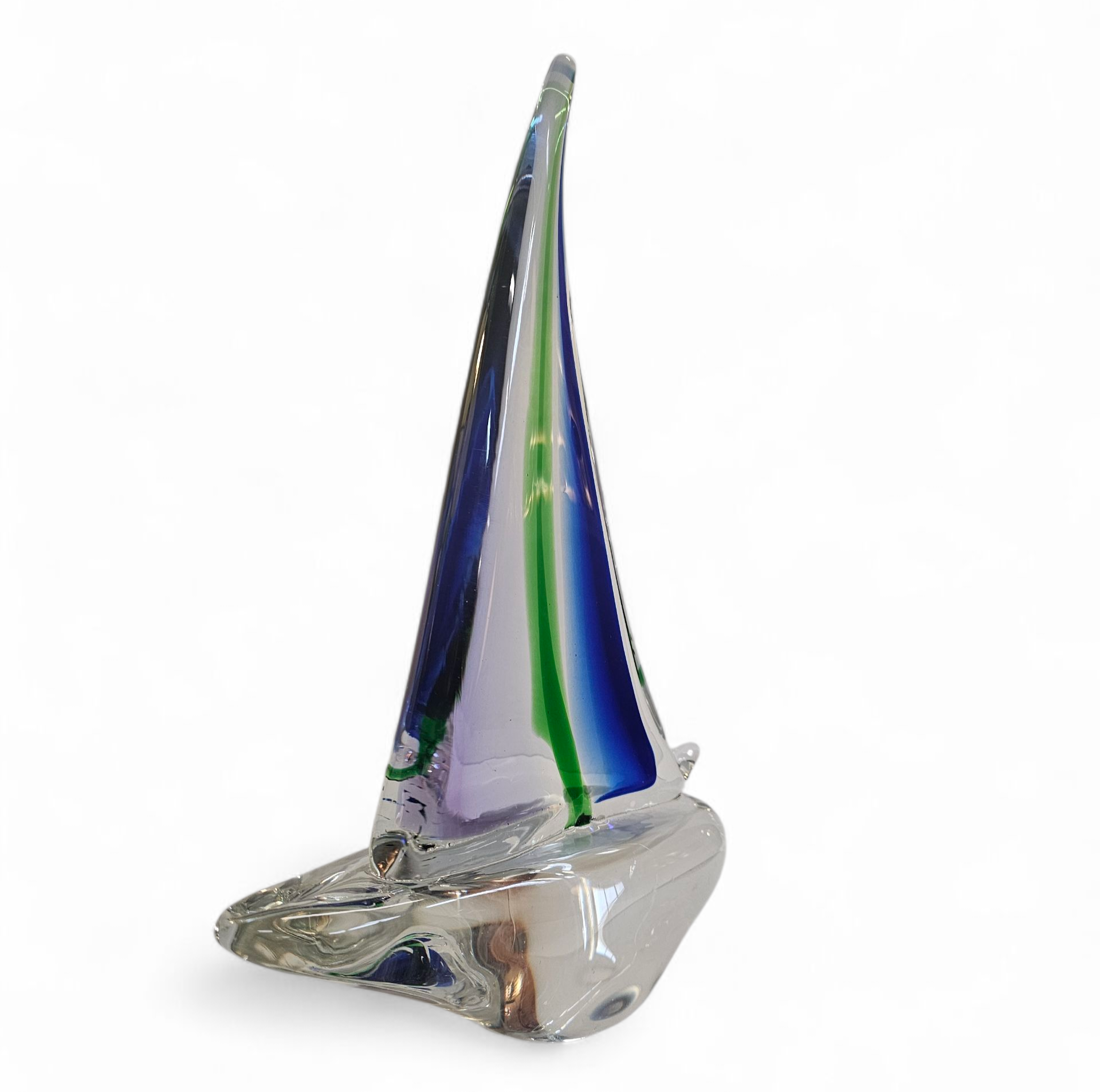 Murano Glass / Sailing Boat / 1980s image 15