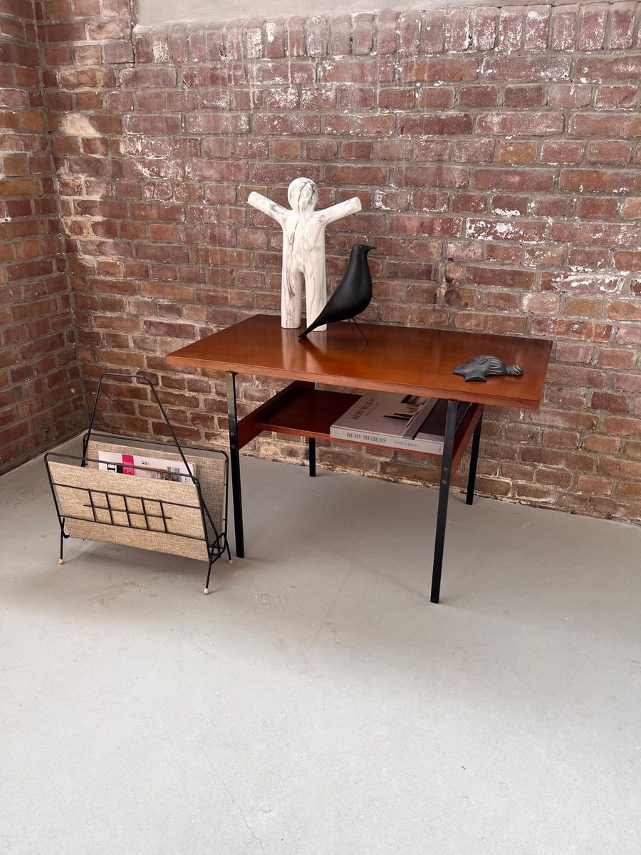 Vintage Houten Bijzettafel, Tafel, Audiomeubel image 14