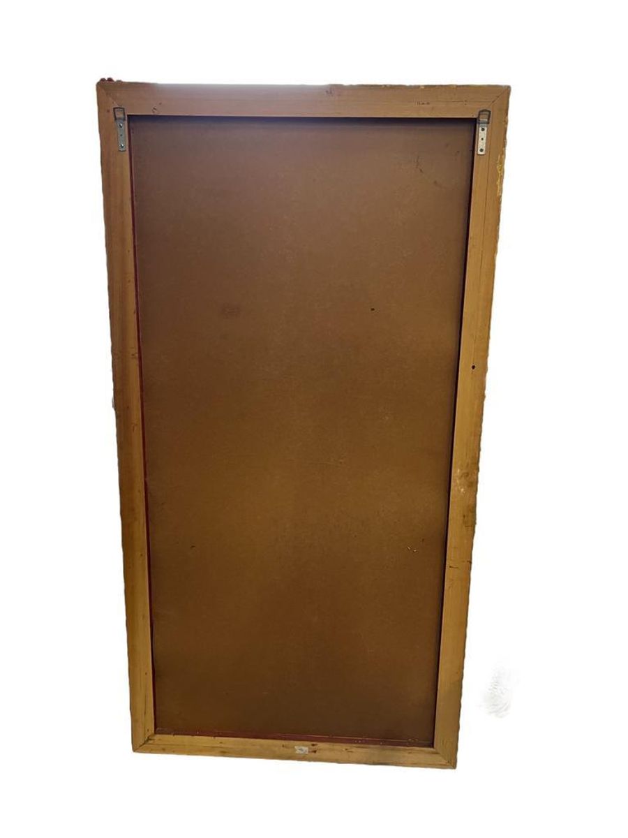 Vintage Geslepen Spiegel In Houten Kader In Het Goud image 7