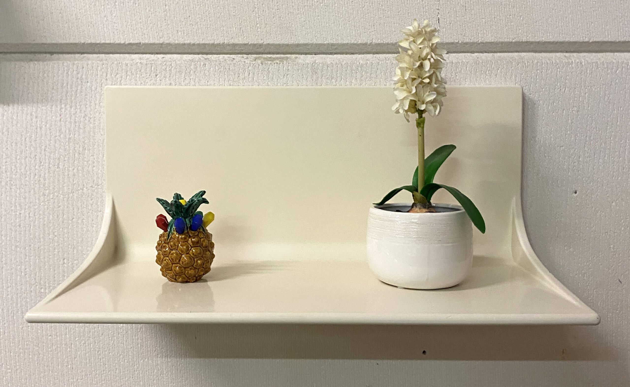 White Wall Shelf By Rudolf Horn Design 1968 Ddr image 3