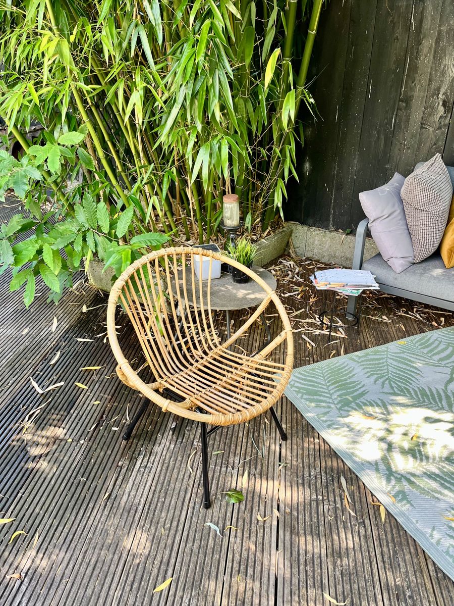Rohé Noordwolde Rotan Bamboe Fauteuil 1960 image 14