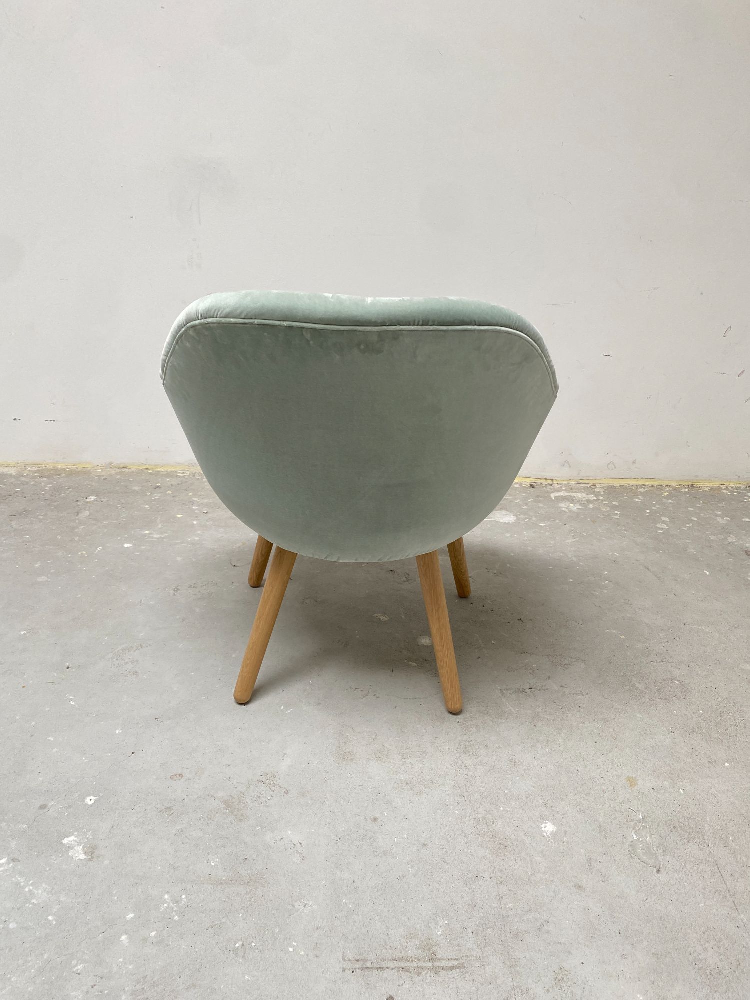 HAY About A Lounge Chair High /soft Aal92 Fauteuil,onderstel Hout image 6
