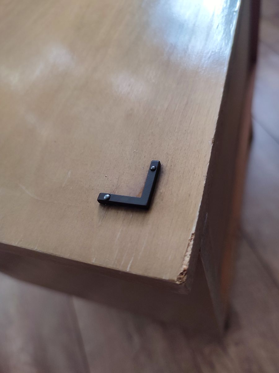 Vintage Nachtkast Bedside Table Nachtkastje Hout Lade image 8