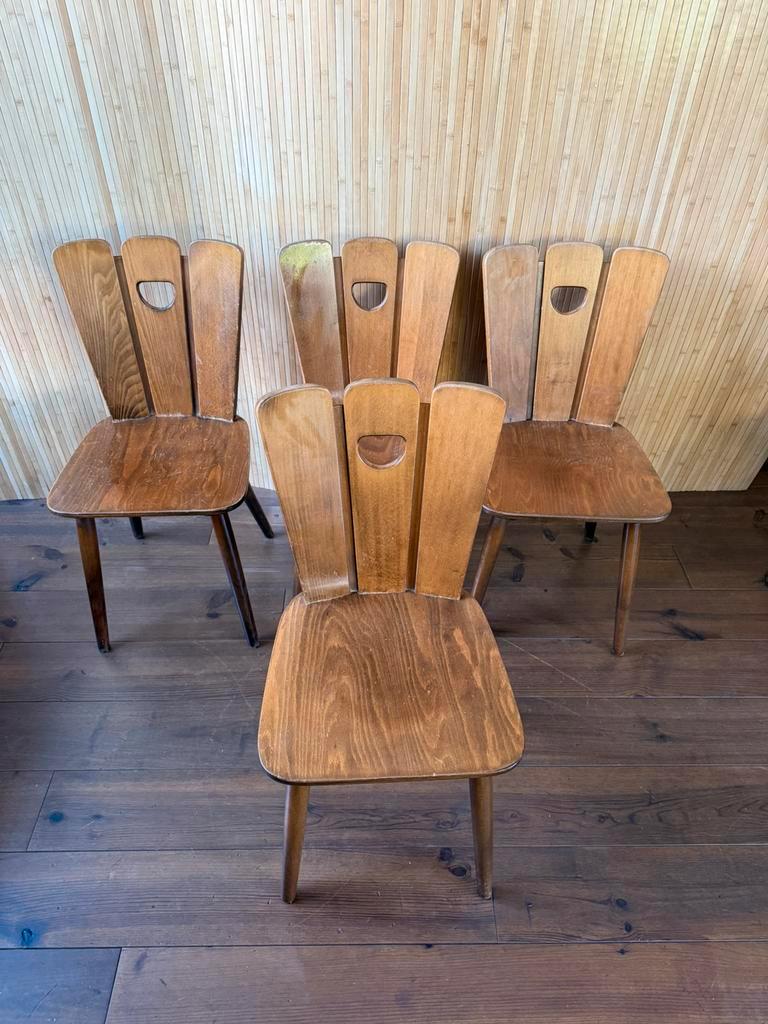 4 Brutalist Stoelen image 5