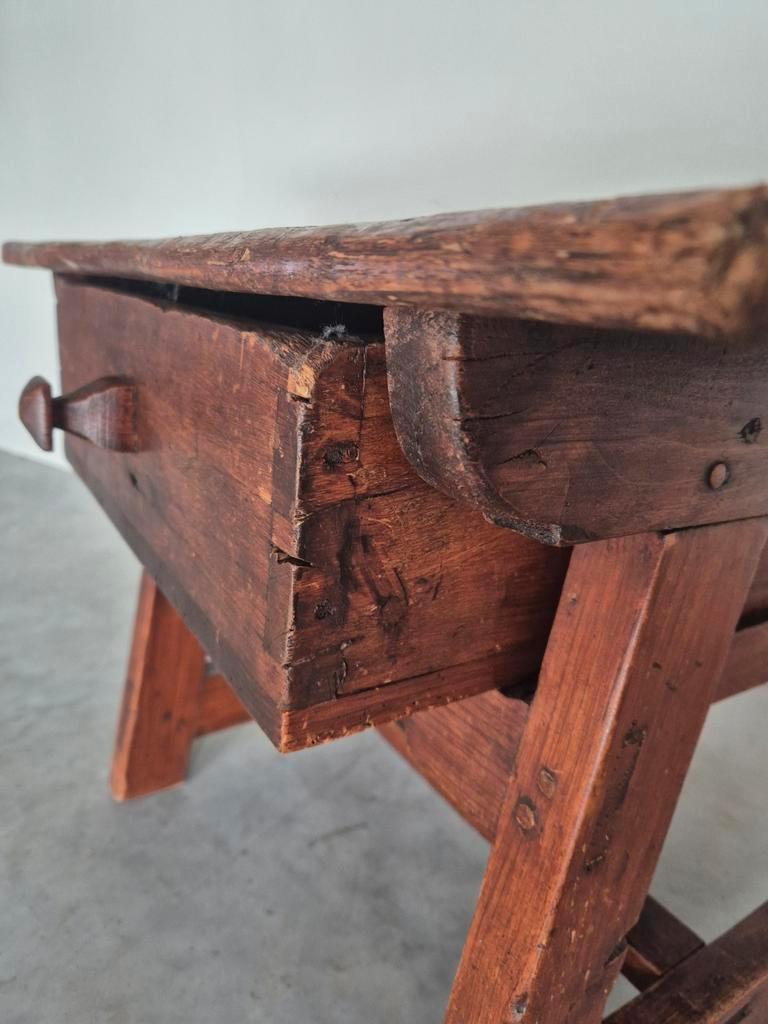 Antieke Rustieke Spaanse Tafel Wabi Sabi Stijl image 11