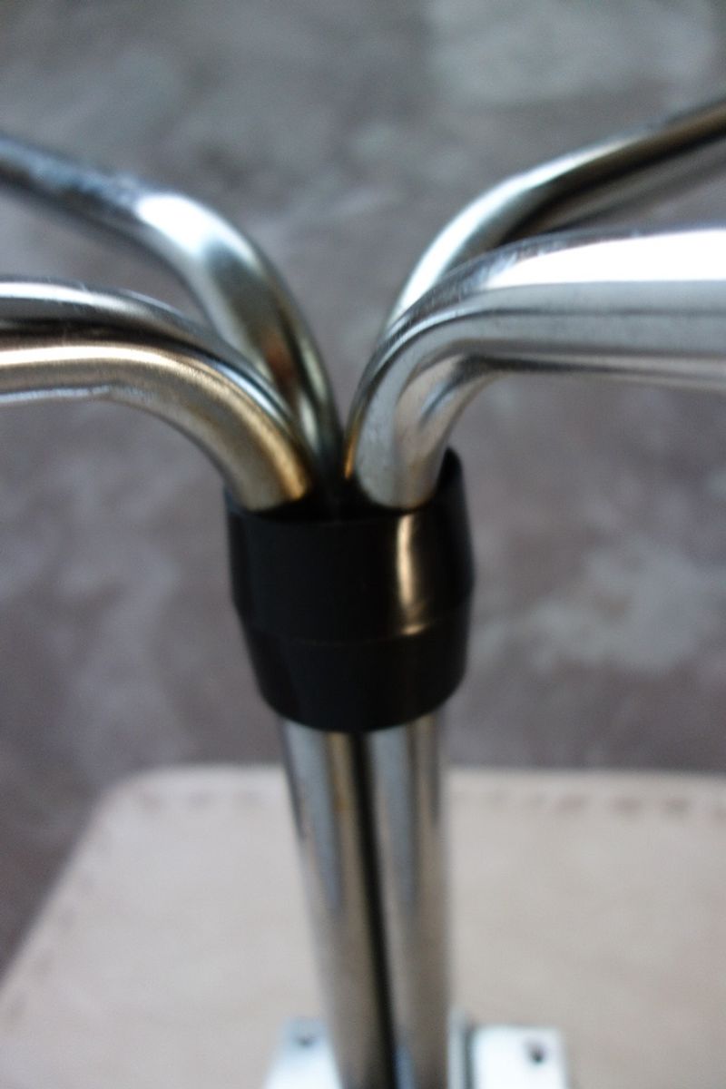 Vintage Brabantia Stoel / Stool / Chair Voor Eetkamer Of Keuken In Beige Kunstleder (skai) image 3
