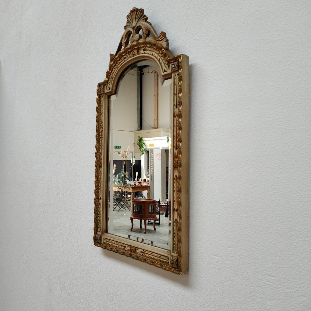 Barok Rococo Wandconsole Sidetable Met Marmer Blad En Spiegel 03 image 4