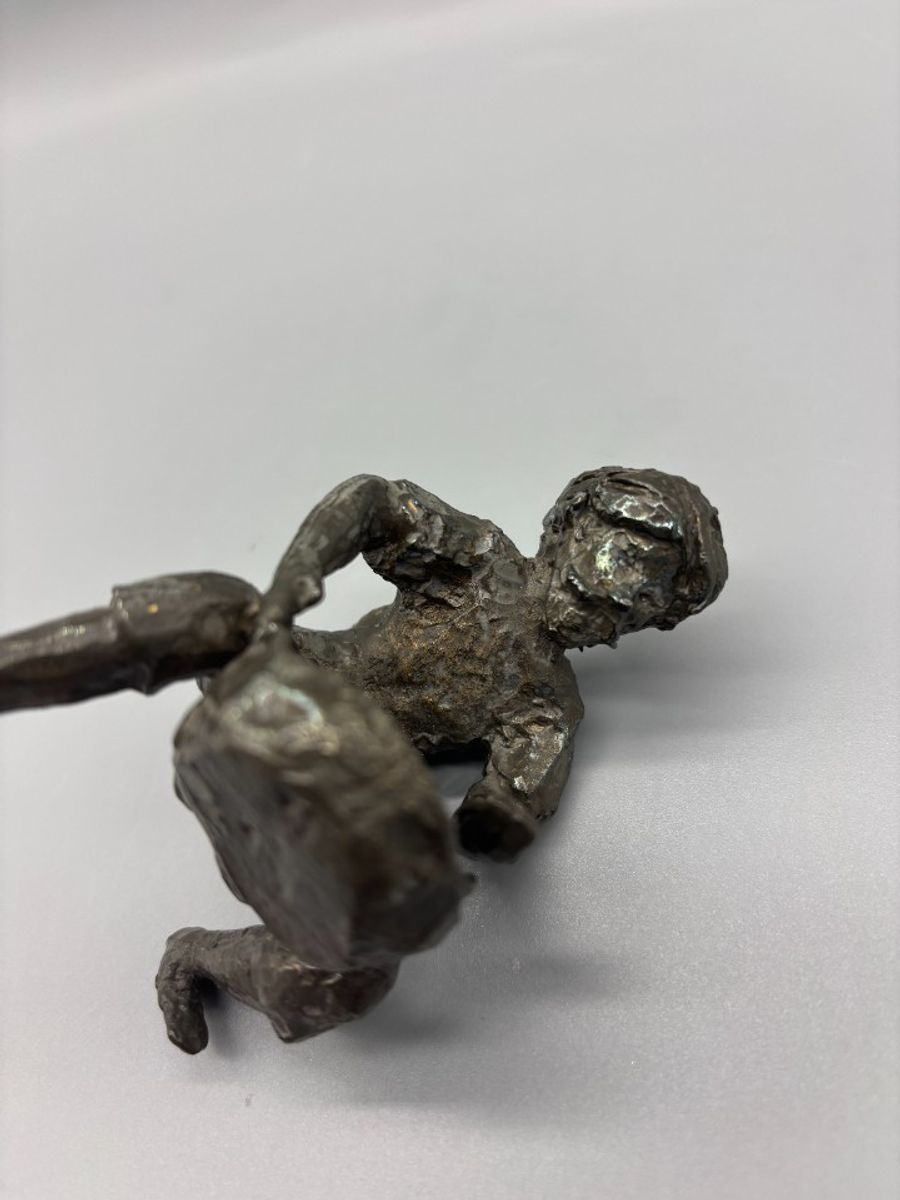 Bronzen Figuur Marktkoopman image 7