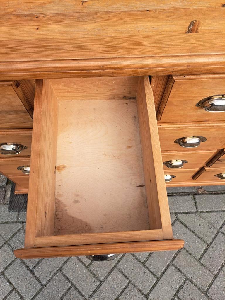 Hand Gemaakte Grenen Ladekast 24 Lades image 15