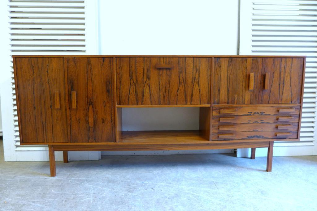 Prachtig Vintage Palissander Highboard Buffet 242 Cm image 2