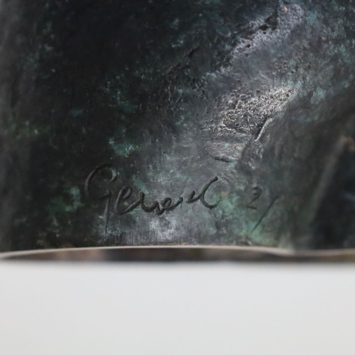 Female Torso Sculpture In Bronze, Signed Gerard, Edition 2/8 image 4
