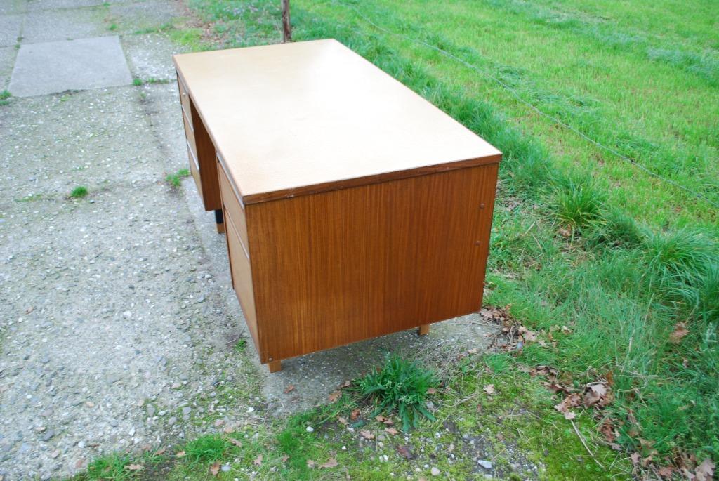 Vintage Houten Bureau Huizenga image 11