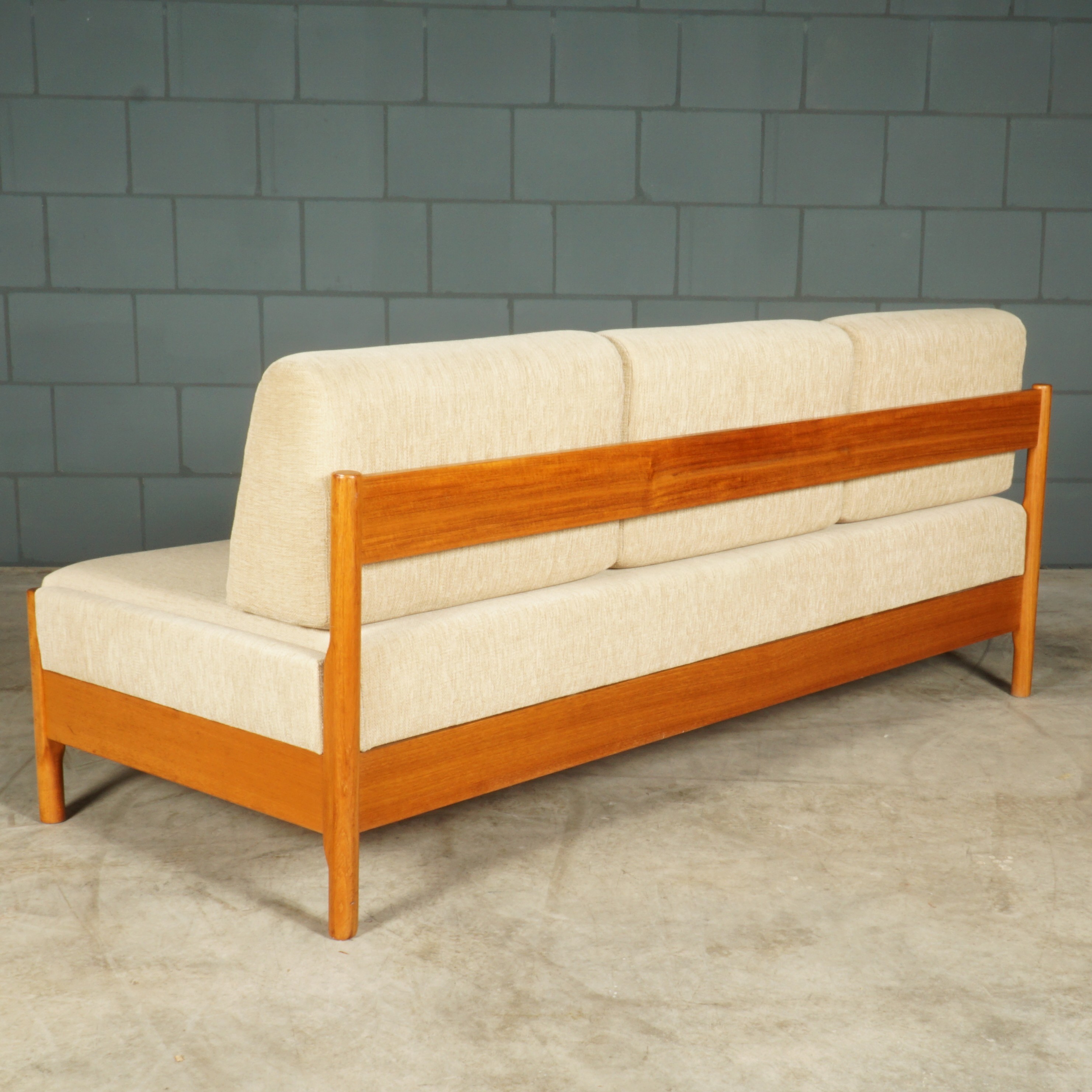 Vintage Deense Klepbank – Den Blaa Fabrik – Jaren 60 image 8