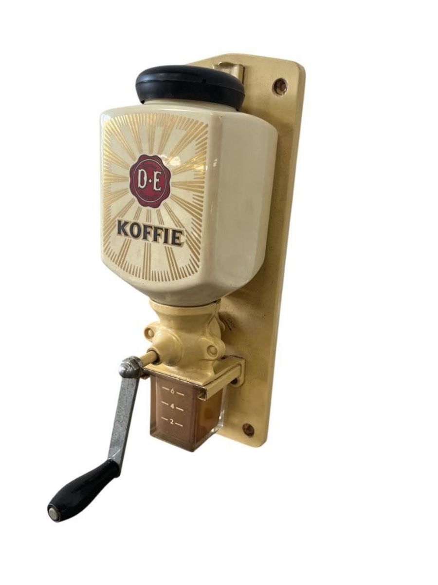 Vintage Douwe Egberts Koffiebonenmolen / Koffiemolen image 4