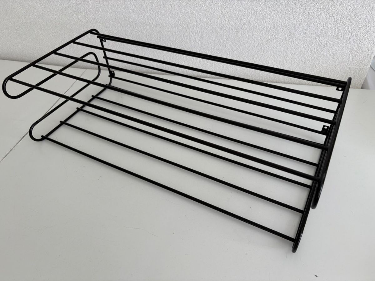 IKEA Rek Fran Zwart Draadrek image 5