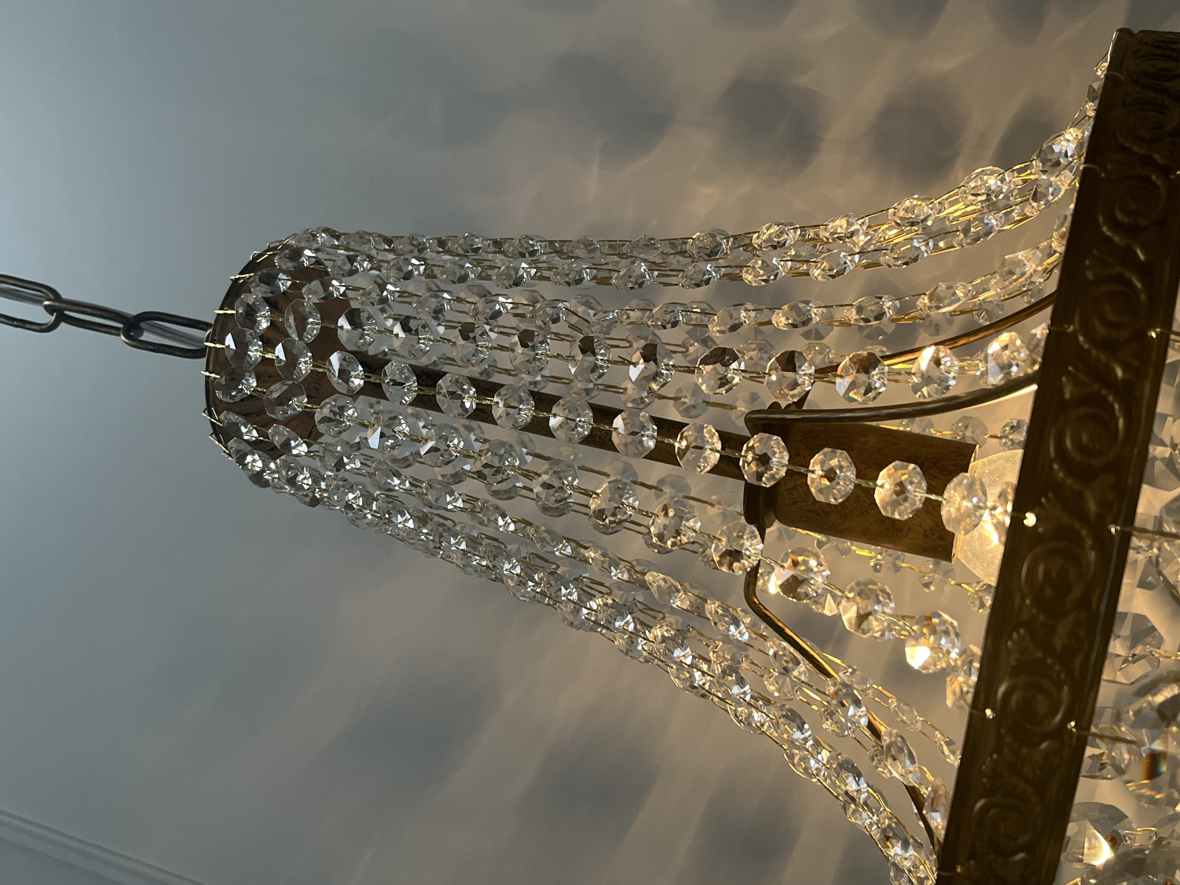 10 Beschikbaar ! Zakkroonluchter Kristal Kroonluchter Hanglamp Vintage Stijl Prijs Per Stuk image 9