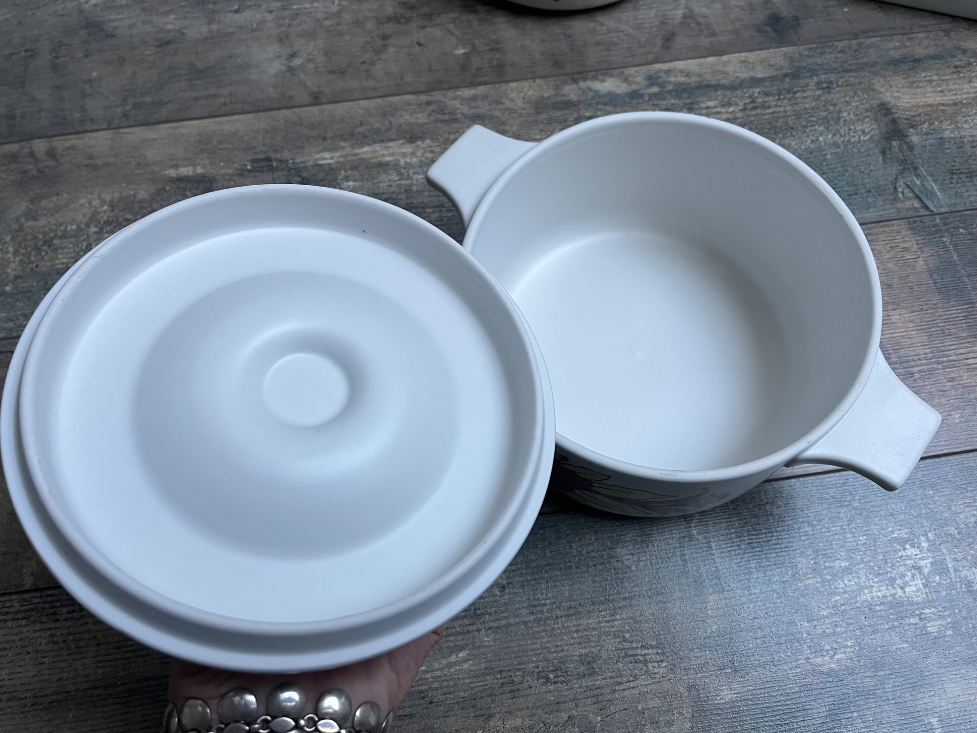 Vintage Arzberg Servies. 2 Pannen Schaal En Theepot image 6