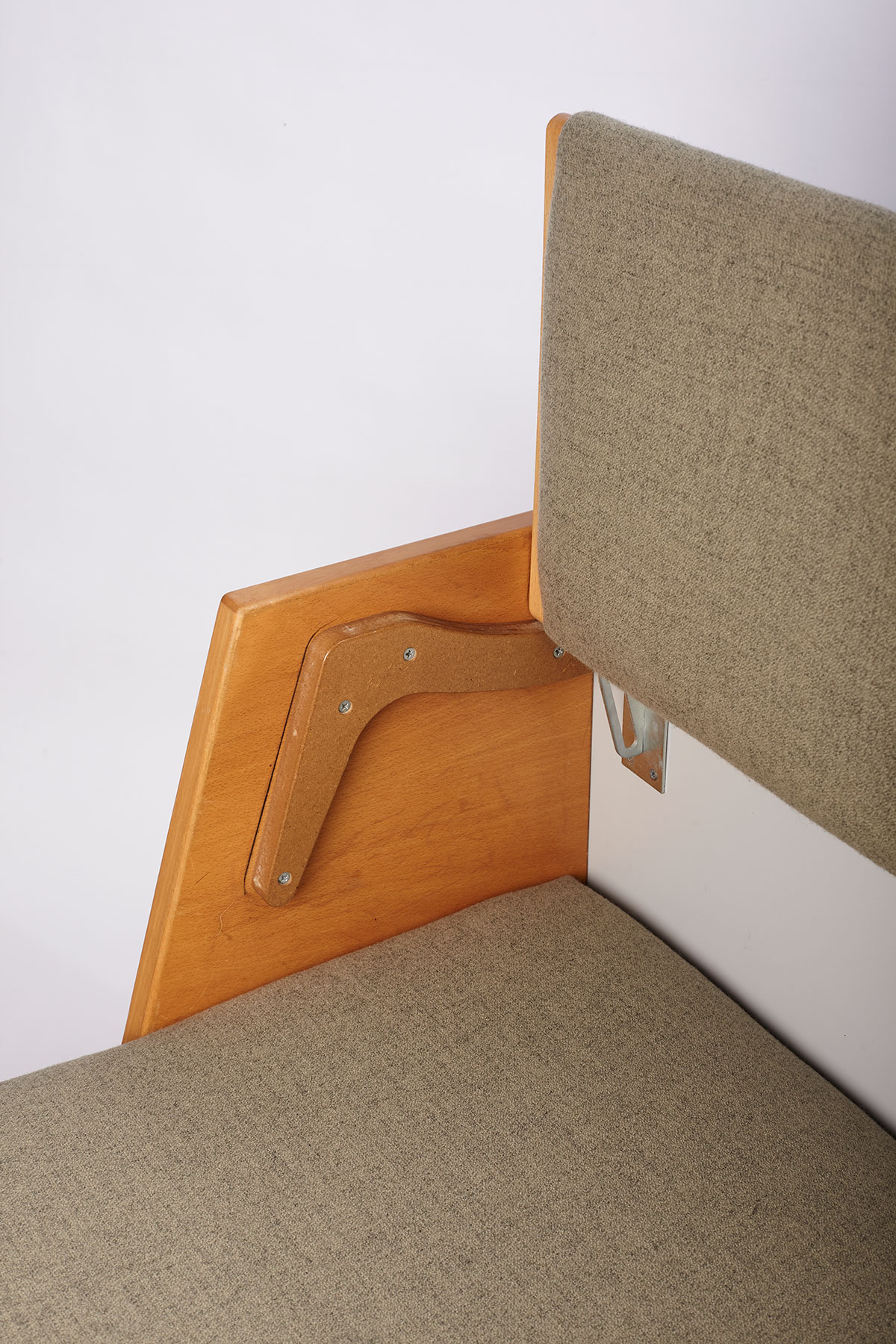 Ge-258 Daybed By Hans J. Wegner For Getama, Denmark, 1950s image 15