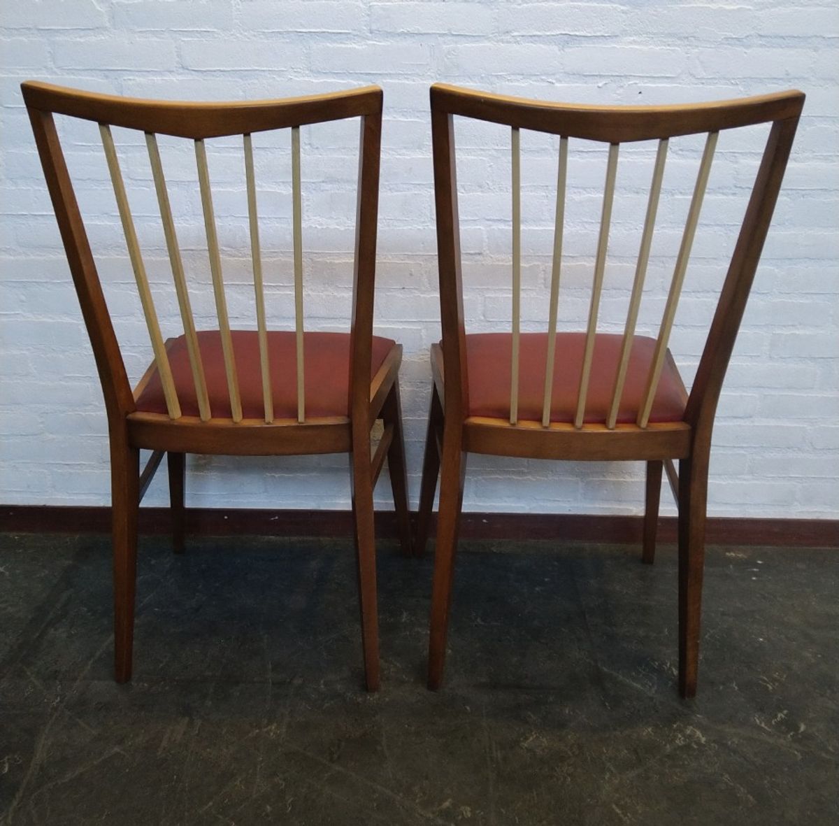 2 Vintage Design Stoelen '60 image 7