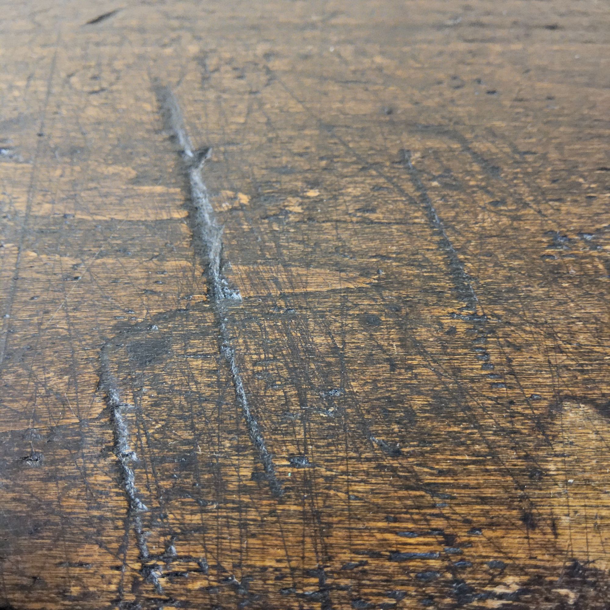 Antieke Staande Hoge Eiken Houten Lessenaar / Schrijfbureau (19e Eeuw) / Clerk Desk image 17